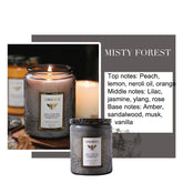 7 oz jar scented candle, natural soy candle, aromatic serenity candles, decorative scented candles for the home, gift for friends