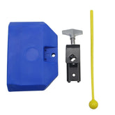 Cowbell Clapper Drum Cowbell Clapper Set Thrown Durable High-Pitch Jazz Drum ABS Bell Percussion Instruments Drum Accessories Part
