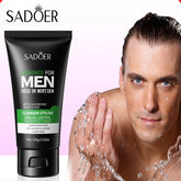 Nettoyant pour le visage frais parfum rafraîchissant nettoyage en profondeur hydratant raffermissant des pores nettoyant pour le visage pour hommes