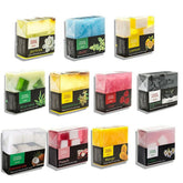 Savon aux fruits naturels thaïlandais, hydratant, Rose, charbon de bambou, exfoliant, lavage des mains, nettoyant, savon de bain