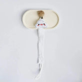 Baby pacifier clip, 1 piece, cotton wood pacifier chain for newborns, pacifier holder, eco-friendly material