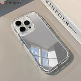Mirror phone case for Xiaomi 15 15S 14 13 13T 12 12T 12S 12X Ultra Mi 11 11X 11i 10 10i 10S 9, shockproof transparent back cover