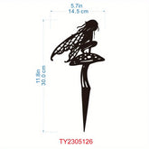 Metal fairy garden outdoor decoration for your patio and lawn