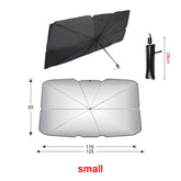 Car sunshade, protective sunshade for interior summer windshields, car shade accessories