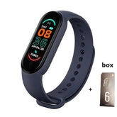 M6 Smart Watch Color Screen Step Counter Multi Sport Mode Fitness Reminder Message Camera Music Remote Control Smart Band