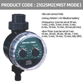 Automatic timer for ball valve, timer system for watering and garden irrigation, #21025