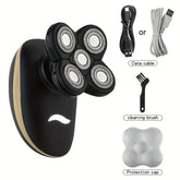 Rasoir électrique pour hommes tondeuse à cheveux tondeuse à barbe rasoir de tête chauve rasoir humide et sec ménage Rechargeable rasage de tête chauve