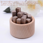 Unscented wooden aroma diffuser, DIY, fragrance, living room, bathroom, toilet, bedroom, office, home accessories, aromatherapy decorations