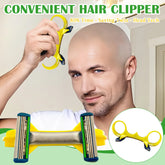 Tondeuse à cheveux chauve rapide à Double tête sphérique pour hommes, pratique, manuelle, pour épilation, rasoir polyvalent