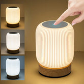 Veilleuse tactile lampe pour chambres salon Portable réglable 3 températures de couleur lampes de chevet lampes de Table rechargeables