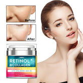 Crème pour le visage au rétinol, hydratante, raffermissante, éclaircissante, au collagène, à l'acide hyaluronique, produits de soins pour la peau, 50ml
