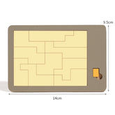Wooden geometric puzzles: Impossible challenge, brain-burning, decompression, qi, mind-bending puzzle for adults and children
