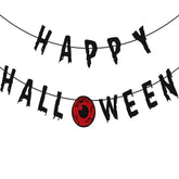 Decorative banners for Halloween parties, non-woven banners, stage setup supplies, festive hanging decorations