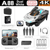 Mini A88 drone with 8K camera for tourists, high definition, professional aerial photography, GPS, obstacle avoidance, quadcopter, RC safety drone