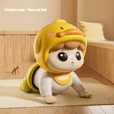 Baby crawling toys with sound, electric toddler doll, learn to climb, moving educational toy, gift for 0-6 to 12 months
