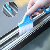 2-in-1 Window Cleaning Brush and Flat Dustpan, Household Cleaning Tool for Kitchen, Bathroom, Toilet