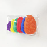 Silicone Stone Sensory Toys for Adults, 6 Textured Packs for Autism and Children, Soothing, Anti-Stress Toys, New 2025 Collection
