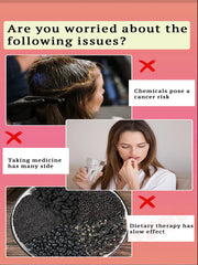 Réparer l'écologie originale des cheveux noirs