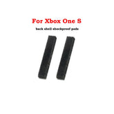 1 pair = 2 shock-absorbing pads for Xbox Series X/S back cover LT RT rubber pads for Xbox One Slim Elite 2 gamepad shock absorbers