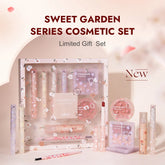 Ensemble de beauté 8 pièces avec rouge à lèvres, correcteur, fard à paupières, sourcils et fard à joues