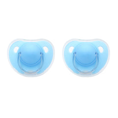 Baby pacifier with lid, 2 pieces/pack, for daily and nighttime use
