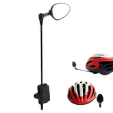 Rétroviseur réglable en ABS pour casque de vélo de route et de montagne, miroir de sécurité, vue arrière claire