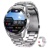 2025 New Smart Watch for Women and Men, AMOLED Screen, Bluetooth, Full Touchscreen Calling, Weather Calling, Sports Smart Bracelet, 5ATM Waterproof