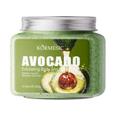 KORMESIC – Avocado facial scrub, body cream, moisturizing lotion, deep cleansing, anti-wrinkle, exfoliating, skincare