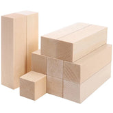 Bloc de sculpture en tilleul, 6/10/50 pièces, liège naturel, artisanat en bois, fournitures d'art de sculpture portables adaptées aux débutants/amoureux artisanaux