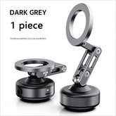 360° Magnetic Car Phone Holder, Electric Vacuum Suction, Folding and Rotating, for Car Navigation, Kitchen, Streaming