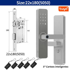 Smart door lock for house and apartment, Saudi Arabia camera, WiFi