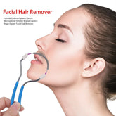 Épilateur facial pour femme, enlever les poils indésirables sur le haut du ruisseau, le visage ou le cou, le ressort d'origine pour les cheveux inesthétiques