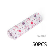 Food-grade waxed paper, 50 pieces/lot, greaseproof paper, food packaging, bread wrapping paper, sandwich paper, hamburger paper, French fries paper, oiled paper, baking utensils