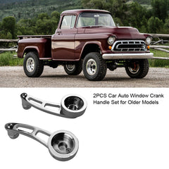 Automatic window crank handle set, car accessory for older windows