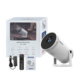 4K 1280*720P Home Projector with Dual WiFi, HDMI, 260 ANSI Angle, 180° Beam Angle, Flexible Portable Outdoor Video Cinema Projector, BT5.0, New PK HY300 Pro