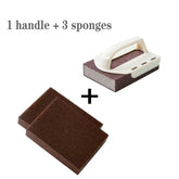 Magic sponge Nano eraser rust remover flat brush Pot cleaning emery descaling clean scrub Pots kitchen tools Gadgets accessories