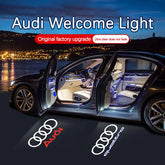 Projecteur Laser Led de Logo de lumière de bienvenue de porte de voiture, pour Audi A1 A3 A4 A5 A6 B5 B6 B7 B8 C5 C6 C7 A7 A8 Q3 Q5 Q7 TT 8V, accessoire de voiture