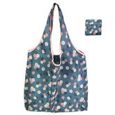 Large Reusable Shopping Bag for Women, Folding Tote Bag, Eco-Friendly, Reusable, Grocery Bag, Storage Handbag