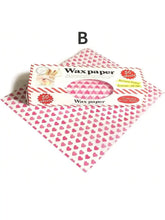 50 pieces wax paper food wrapping paper grease resistant baking soap packaging paper sandwich hamburger candy food wax paper grease resistant