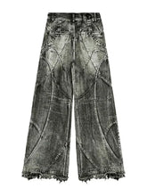 Women's baggy ripped denim jeans, bathroom, bathroom, bathroom, bathroom, U Y2k Streetwear, Punk Hip Hop, Grunge, FjGothic Vintage, Murcia, wide leg, Goth