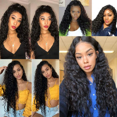 Natural Peruvian Lace Front Wig, Curly Hair, Glueless