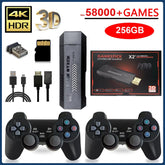 X2 Plus 256G 128G 64G GD10 Pro 4K lecteur de jeu 3D HD rétro Console de jeu vidéo contrôleur sans fil TV 50 émulateur pour enfants cadeaux