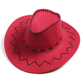 Children's Western Cowboy Hat with Curved Brim, Toddler Outdoor Sun Hat, Kids Birthday Gifts, Holiday Cap, Party Cosplay Hat, New