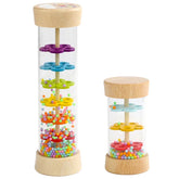 Bâton de pluie arc-en-ciel Montessori, hochet Musical, jouet sensoriel pour enfants et bébés, sablier coloré, tuyau sonore, cadeau pour l'apprentissage précoce