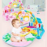 Tapis de jeu Musical pour bébé, support de gymnastique, tapis de jeu pour enfant, Puzzle, clavier de Piano, tapis de jeu pour bébé, tapis de jeu pour ramper, jouet pour bébé, cadeau