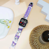 New Hello Kitty children's watches, girls' kids' electronic sports watch, fashion digital watch for women and students, Christmas gift