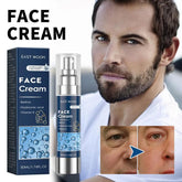 Crème hydratante pour le visage 6 en 1 pour hommes, 50ml, revitalisante, soins pour la peau, particules, avec collagène, Anti-vieillissement et rides