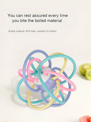 Morandi Manhattan hand grasping ball baby teething toy