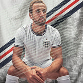 Maillot de football respirant à séchage rapide de l'équipe nationale d'Angleterre, haut de sport confortable pour les fans, maillot de football performant pour enfants