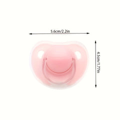 Baby pacifier with lid, 2 pieces/pack, for daily and nighttime use
